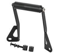 Pizgear GPS Moto Phone Mount, for MOTO, for GUZZI, for V85TT V85 TT 2019 2020 Motorcycle Windshield Stand Holder Mobile Phone GPS Navigation Plate Bracket Motorcycle Phone Mount(BLACK 22mm)