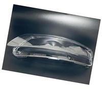 Pizgear Headlamp 1 Pair Car Headlight Lens Cover, for A6 C6 2004 2005 2006 2007 2008 2009 2010 2011 Transparent Lampshade Clear Shell Front Lights Headlight Lens Cover(BLACK Left)