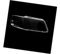 Pizgear Headlamp Car Lens, for A3 S3 2001 2002 Headlight Glass Transparent Lampshades Lamp Shell lens headlamp cover Front Lights Headlight Lens Cover(BLACK Left and right)