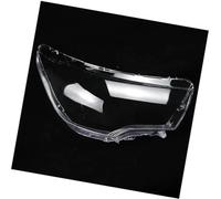 Pizgear Headlamp Car Lens, for Citroen, C4 C4L 2013 2014 2015 Mask Transparent Shell Headlight Glass Replace The Lampshades Front Lights Headlight Lens Cover(BLACK Left and right)