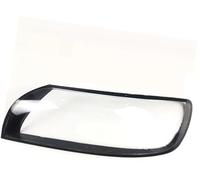 Pizgear Headlamp Car Lens, for VOLVO, S40 2004 2005 2006 ABS Cover Transparent Shell Headlight Glass Replace The Lampshades Front Lights Headlight Lens Cover(BLACK Left side)