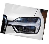 Pizgear Headlamp Car Lens, for VOLVO, XC60 2018 2019 2020 2021 ABS Shell Headlight Glass Replace The Lampshades Cover Front Lights Headlight Lens Cover(BLACK Left side)