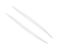Pizgear Headlight Eyelid, for VW, for Golf 7 MK7 VII GTI GTD R 2013-2018 Eyebrow Cover Trim Eye catching Sticker Car Accessories Headlight Tint Sticker(White)