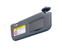 Pizgear Interior Sun Visor for Car, for Toyota Vios Yaris/L 2014-2022, Right Side Car Sun Visor with mirror 74310-00K90 Gray Accessories