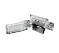 Pizgear LED Footwell Light Luggage Compartment Glove Box Lamps, for Seat, Ateca Alhambra, for Skoda, for Superb Rapid, for VW, for Passat, B6 B7, for Golf, 5 6, for Caddy, Courtesy Door Light