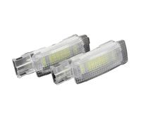 Pizgear LED Interior Sun Visor Vanity Mirror Light Reading Lamps, for VW, Golf4 5 6 7 Plus, for Passat, B5 B6 B7 CC, for Jetta, for POLO, for Beetle, for EOS Courtesy Door Light