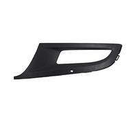Pizgear Left Right Car Front Bumper Fog Light Grille Grill Cover, for POLO, 2011 2012 2013 Hatchback 6RD853665 6RD853666 Front Fog Light Grille(Black LEFT)