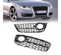 Pizgear Morden Style Front Bumper Grill Car Styling, for, A5 Coupe Sportback Front Bumper Honeycomb Mesh Grill Fog Light Cover Front Fog Light Grille