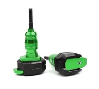 Pizgear Motorcycle Falling Protection Frame Slider, for Cb600, for Hornet 600 900, for Cbr600 Cbr Fairing Guard Anti Crash Pad Protector Motorbike Crash Bar Motorcycle Fork Protector(Green)
