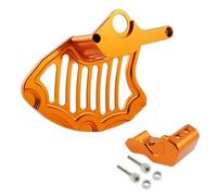 Pizgear Motorcycle Front Rear Brake Disc Guard Right Fork Leg Protector,for 125 250 300 350 450 500 530 EXC MXC SX XC XC-W 2003-2014 Motorcycle Front Fork Shock Absorber(Lavender)