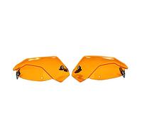 Pizgear Motorcycle Handguard Windscreen Deflector HandShield Handguards Hand Guard 690 SMC R DUKE R ENDURO R Motorcycle Hand Guards(Orange)