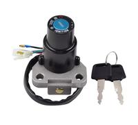 Pizgear Motorcycle Ignition Switch Lock with Keys, for Pulse, Adrenaline Sinnis Apache 125, for Lexmoto Pulse Adrenaline 125, Ignition Key Switch Lock