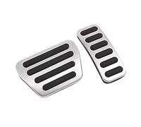 Pizgear Pads Pedals Cover for Land Rover, for Discovery 5 Lr5 L462 No Drill Anti-Slip Fuel Brake Steel, for Range Rover, for Sport 2014-2018 Brake Pedal Pad