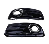 Pizgear Pair Car Fog Lights Cover Grills Front Side Bumper Lower Grille, for, Q5 8R 2013 2014 2015 2016 Facelift Accessories Exterior Front Fog Light Grille
