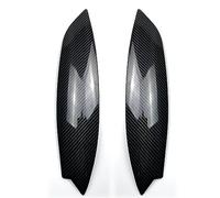 Pizgear Pair Car Front Headlight Eye Lid Eyebrow Eyelids Cover Trim, for VW, for Golf 5 MK5 GTI R R32 2005-2007 Body Kits Tuning Headlight Tint Sticker(Carbon Look)