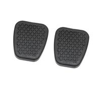 Pizgear Pedal Pad, for Civic, for Siming 2piece Car Rubber Clutch-Brake Foot Pedal Pads Covers Clutch Pedal(BLACK 2)(BLACK 2)