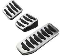 Pizgear Pedal Pad, for Land, for Rover, for Freelander 2 LR2 2008 2009 2010 2011 2012 2013 2014 Car Fuel Gas Accelerator Brake Pedals Pad Plate Cover Clutch Pedal(BLACK MT 3piece)