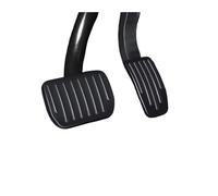 Pizgear Performance Pedal Pads Cover, for Tesla, Model 3 Highland 2024 Model Y Foot Aluminum Non-Slip Pedals Accessories Brake Pedal Pad(Balck)(Balck)