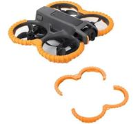 Pizgear Protective Bumper Ring, for DJI, AVATA 2, Propeller Guard Protector, Anti-Knock and Anti-Scratch Design, Protective Cover (black) Drone Propeller Guard(Orange)