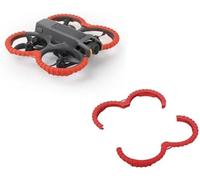 Pizgear Protective Bumper Ring, for DJI, AVATA 2, Propeller Guard Protector, Anti-Knock and Anti-Scratch Design, Protective Cover (black) Drone Propeller Guard(Red)