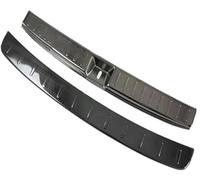 Pizgear Rear Bumper Protector Sill Trunk Tread Plate Cover Trim, for Mercedes, for Benz, GLB-Class X247 GLB180 200 220 2019-2023 Rubber Rear Bumper Guard(BLACK 2pcs Black)