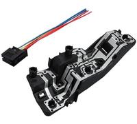 Pizgear Rear Right/Left Tail Lamp Cluster Bulb Holder Connector Replacement, for Audi, for A1 2010-2018 8X0945258A car tail light bracket connector, rear tail light(BLACK right)