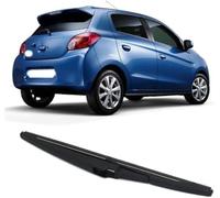 Pizgear Rear Windshield Windscreen Washer Wiper Arm Blade Set Car Accessories， for Mitsubishi， for Space Star 2013 2014 2015 2016 2017 Rear Windshield Wiper Blade