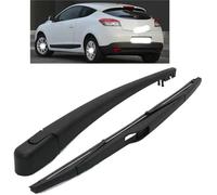 Pizgear Rear Windshield Windscreen Washer Wiper Arm Blade Set Car Accessories， for Renault， for Megane 3 Hatchback Coupe 2008-2016 Rear Windshield Wiper Blade