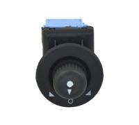 Pizgear Side View Mirror Regulation Button Switch Adjust Knob 185526, for Citroen, for XSARA PICASSO C2 C3 Berlingo, for Peugeot, for Partner, 1007 Automotive Side Mirror Switch(Blue Button)