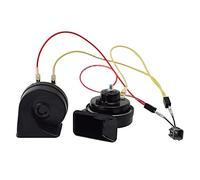 Pizgear Snail Horn High Low Pitch Waterproof Horns 12V 110-125db Loud Car Horn 410 510, for VOLVO, V40 V70 S60 S90 XC40 XC60 XC90 Snail Horn