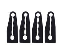 Pizgear Sound Damper Door Lock Buffer, for Ford, for Focus, 3 Kuga 2 Escape Edge car door shock absorber Car Door Damper