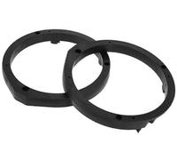 Pizgear Speaker Spacer Ring Tweeter Speaker Spacer Adapter Car, for Odyssey 2009-2021 Front Rear Doors ABS Black Waterproof Car Speaker Spacer