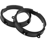 Pizgear Speaker Spacer Ring Tweeter Speaker Spacer Adapter Car, for Volkswagen, for Santana, 2013-2024 Front Rear Doors ABS Black Waterproof Car Speaker Spacer
