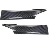 Pizgear Splitter Front Bumper Lip Spoiler Splitter Fog Lamp Grille Trim, for BMW, F20 F21 1 Series 120d 120i M135i Pack 2011-2015 Pre-Lci Bodykit Lip Splitter(Gloss Black) Car Bumper Splitter(BLACK Ca