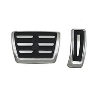 Pizgear Stainless Steel Foot Pedal, for, for Q5 2018 2019 2020 Accelerator Fuel Brake Pedal Rest Pedal Pads Mats Cover Accessories Brake Pedal Pad(2pcs)(2pcs)