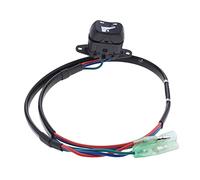 Pizgear Up Down Trim-Tilt Switch Motor Remote Control Box Fits Outboard 37850-93J10 Marine Ignition Switch