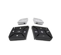 Pizgear W166 W463 Interior Black Steering Wheel Button Cover Control Switch Trim, for ML GL G Class GL550 GL350 ML350 Car Seat Adjustment Switch(Black Model B)