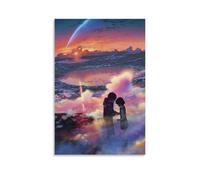 PIZKEEP Your Name Is A Japanese Romance Anime Character Poster (without Text) Poster Decoration 12 x 18 Inches (30 x 45 cm)