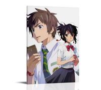 PIZKEEP Your Name Is A Poster of Male And Female Characters from A Japanese Romance Anime. Modern Decoration For The Home 20 x 30 Inches (50 x 75 cm)