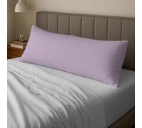 Pizuna Cotton Lavender Frost Body Pillow Cover 1 Piece Only, 400 Thread Count 100% Long Staple Cotton Body Pillow Case 52x140 cm, Sateen Body Pillowcase
