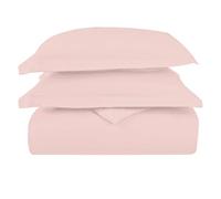 Pizuna Luxurios Cotton Duvet Covers King Size Light Pink, 1000 Thread Count 100% Long Staple Cotton King Duvet Cover 230x220cm, Sateen Quilt Cover with Button Closure (Kingsize Duvet Cover Sets)