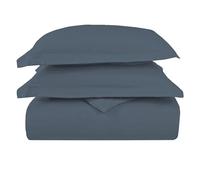 Pizuna Luxurious Cotton Duvet Cover Double Size Dark Blue 1000 Thread Count