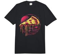 Pizza 80s Look Italian Cuisine Comfort Colors Adult Heavyweight T-Shirt