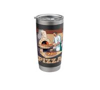 Pizza Baker on the Stone Oven Pizza Baker Stainless Steel Insulated Tumbler