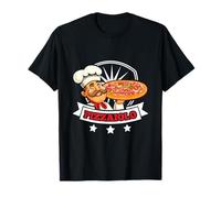 Pizza Baker Pizzaiolo Italian Pizza Making Baking Fans T-Shirt