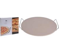 Pizza Stone With Rack Oven To Table Serving Traditional Pizza Ceramic Stone