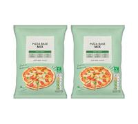 Pizza Base Mix 2 x 145g,Ready in just 20 minutes, simply add water to this convenient pizza base mix for a delicious homemade thin and crispy pizza crust