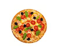 Pizza Blanket - Comfy Novelty Blanket, Round Double Sided Flannel Throw | Fun Gift With Food Design For Kids, Adults, Boys And Girls, Soft Warm Bed Cover For Relaxing Indoors Or Movie Nights
