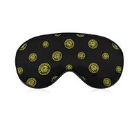 Pizza Brigade Sleeping Blindfold Mask Cute Eye Shade Cover with Adjustable Strap for Women Men Night