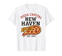 Pizza Capital of The World New Haven Connecticut Apizza CT T-Shirt